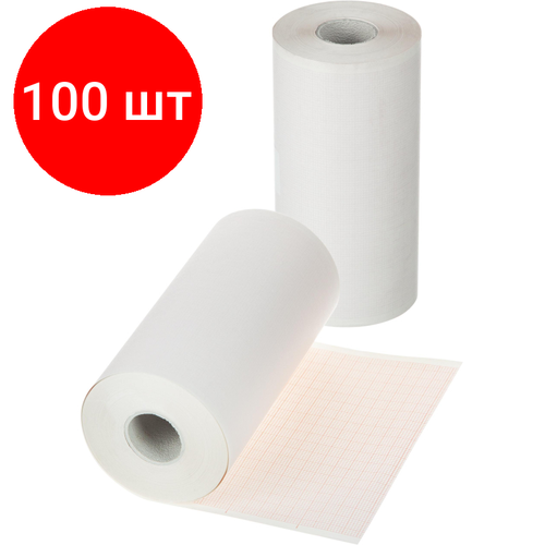 Комплект 100 рул, Бумага для ЭКГ SIEMENS Cardiostat 31 S 104х30, /711840/