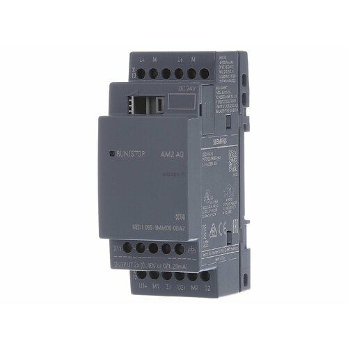 Модуль аналогового ввода / вывода ПЛК 0 In / 2 Out 6ED1055-1MM00-0BA2 – Siemens – 4034106029531