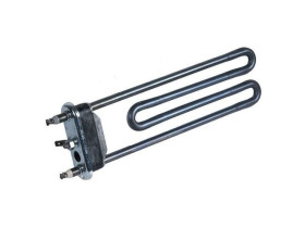 Тэн для стиральной машины AEG, Electrolux, Zanussi, Ariston, Smeg, Bosch, Siemens, Indesit, Gorenje, Bauknecht, Whirlpool 2050 Вт 240 мм с отверстием прямой IRCA 481225928662 WA552T, 378375, 470753, 481281729146, 481225928672, HTR017WH, HTR003WH, 48101064