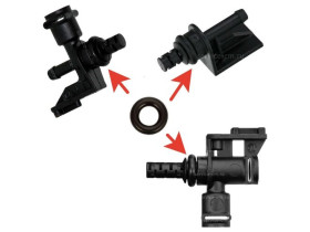 Bosch/Siemens Уплотнитель соединителя термоблока Bosch, Siemens, 614611