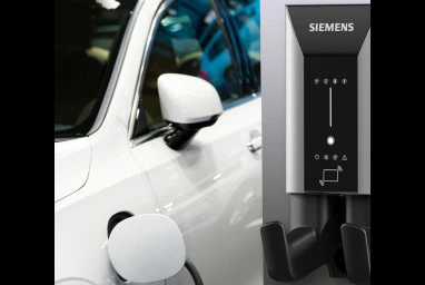 Электрические зарядные станции Siemens для электромобилей