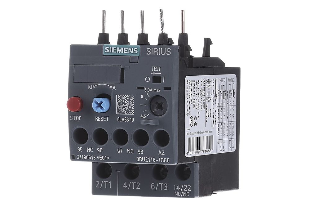 Реле контроля SIRIUS от Siemens