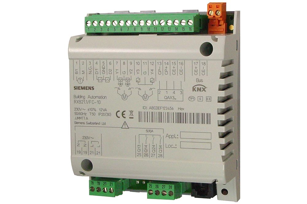 Контроллеры с коммуникацией Siemens RXB (KNX S-mode)