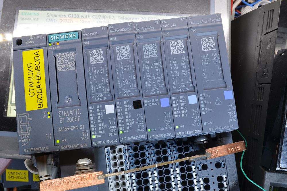 Блоки ввода-вывода Siemens SIMATIC ET 200 